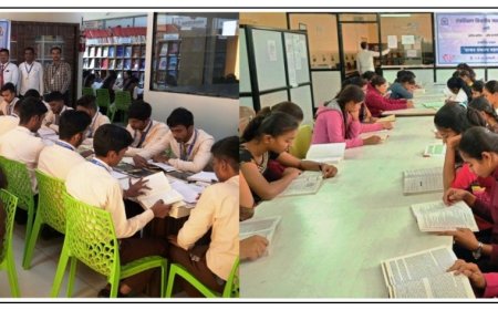 स्वेरीत ‘वाचन संकल्प महाराष्ट्राचा’ उपक्रम सुरु