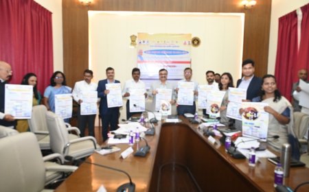 जिल्हा वार्षिक योजनेच्या अंमलबजावणीचा जिल्हाधिकारी जितेंद्र डूडी यांच्याकडून आढावा