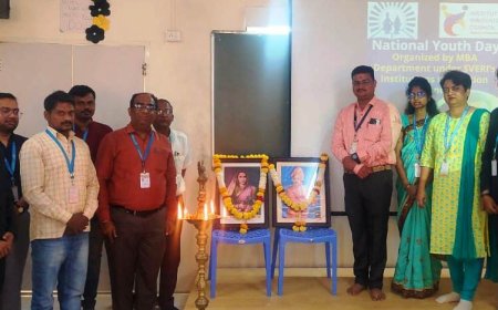 स्वेरीत ‘राष्ट्रीय युवा दिन’ साजरा