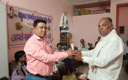 बहुजन एम्प्लॉईज फेडरेशन ऑफ इंडिया च्या वर्धा जिल्हाध्यक्ष पदी कमलेश कामडी यांची निवड.