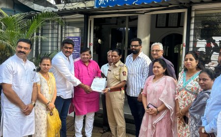 सोनसाखळी चोरांवर जरब बसवा!  भाजपा कोथरूड मंडलाची पोलिसांना निवेदनाद्वारे मागणी