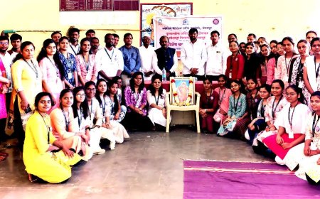 स्वेरीज कॉलेज ऑफ फार्मसीच्या ‘विशेष श्रमसंस्कार शिबिरा’चे अनवली येथे उदघाटन