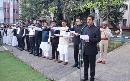 पुणे महानगरपालिकेचे वतीने भारताचा ७६ वा प्रजासत्ताक दिन संपन्न.