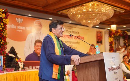 लोककल्याण कार्यालय उत्तर मुंबईच्या विकासाचा प्रमुख केंद्रबिंदू ठरणार - केंद्रीय मंत्री पियुष गोयल