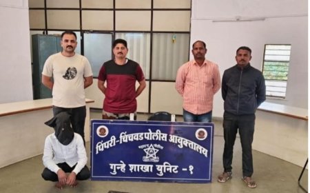 चिखली येथील खुनाचा २४ तासांच्या आत उलघडा करण्यात गुन्हे शाखेच्या पोलिसांना यश