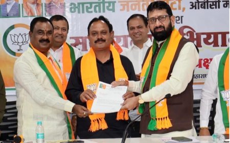 भाजपा ओबीसी मोर्चाच्या प्रदेश सरचिटणीस पदी मनोज ब्राह्मणकर यांची नियुक्ती...