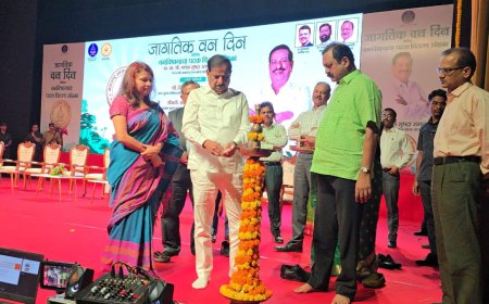 राज्यातील उत्तम कार्यामुळे सबंध भारतामध्ये वन खात्याचा सन्मान  वाढेल   -वन मंत्री गणेश नाईक