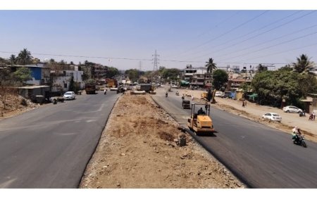 त्रिवेणीनगरमार्गे नाशिक व जुन्या मुंबई-पुणे महामार्गाला जोडणाऱ्या मिसिंग लिंकचे काम पुर्णत्वावर