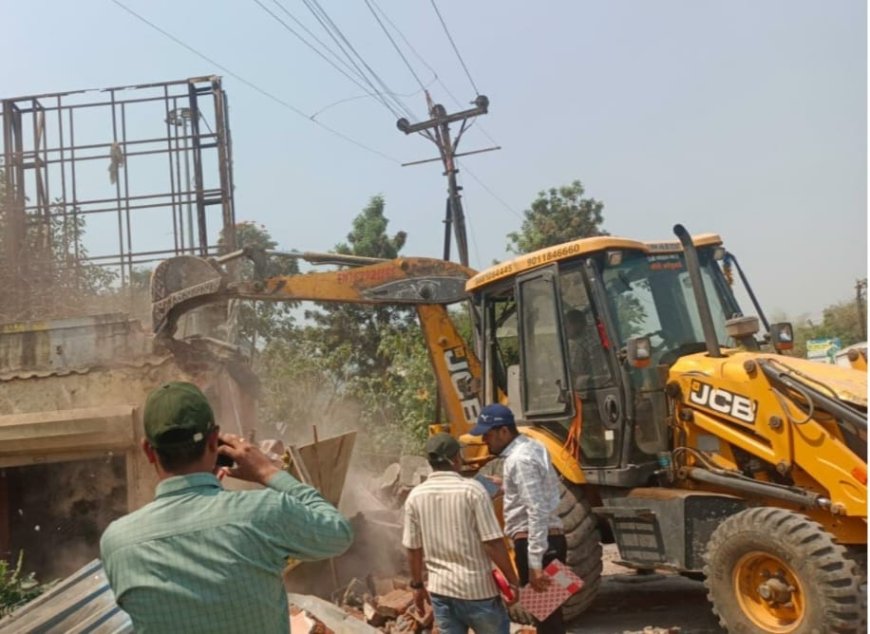 पीएमआरडीएची धडक मोहीम : नऊ द‍िवसात तब्बल दोन हजार अतिक्रमणे जमीनदोस्त