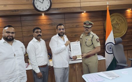 व्यापाऱ्यांकडून पैसे उकळणाऱ्यांवर खंडणीचे गुन्हे दाखल करण्याची भाजप व्यापारी आघाडीची मागणी