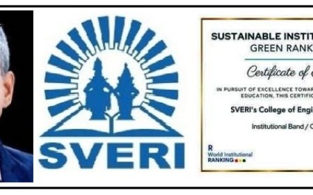 स्वेरीला ‘सस्टेनेबल इन्स्टिट्यूशन्स ऑफ इंडिया- ग्रीन रँकिंग्ज २०२५’ मध्ये ‘गोल्ड’ मानांकन