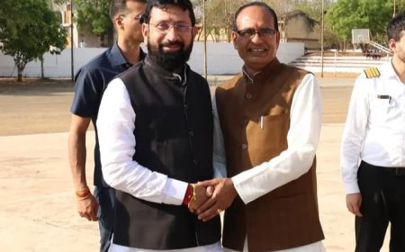 केंद्रीय कृषी मंत्रि शिवराज सिंह यांच्या सोमवारी दौरा दरम्यान त्यांच्या कडून  नंदुरबारकरांचे भरभरून कौतुक