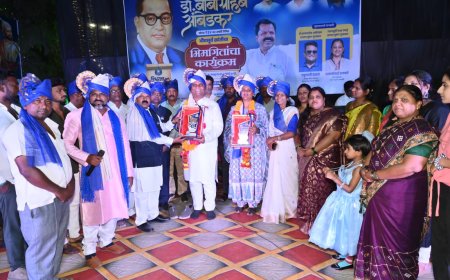 रिपब्लिकन युवा मोर्चाचे राहुल डंबाळे यांना डॉ. बाबासाहेब आंबेडकर समाज भूषण पुरस्कार प्रदान