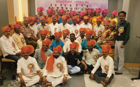 सह्याद्री प्रशालेच्या माजी विद्यार्थ्यांचा स्नेहसंमेलन तब्बल ३० वर्षांनी एकत्र: जुन्या आठवणींना उजाळा