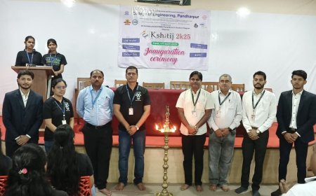 स्वेरीच्या मेकॅनिकल इंजिनिअरिंग विभागात ‘क्षितिज २ के २५’ हा उपक्रम संपन्न