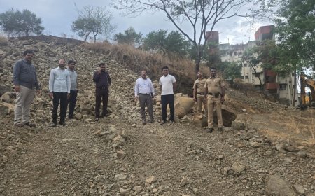 मौजे बिबवेवाडी येथे पर्यावरणाचा ऱ्हास करणाऱ्याविरुद्ध प्रशासनाच्यावतीने धडक कारवाई- जिल्हाधिकारी जितेंद्र डुडी