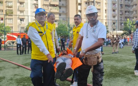 "ऑपरेशन अभ्यास" मॉक ड्रिल ठाण्यात यशस्वी; आपत्कालीन तयारीची प्रभावी चाचणी