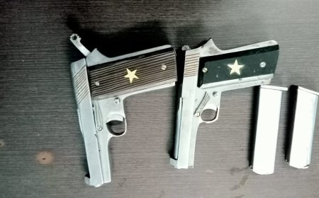 खिर्डी येथील युवकांकडून दोन गावठी पिस्तूल हस्तगत..