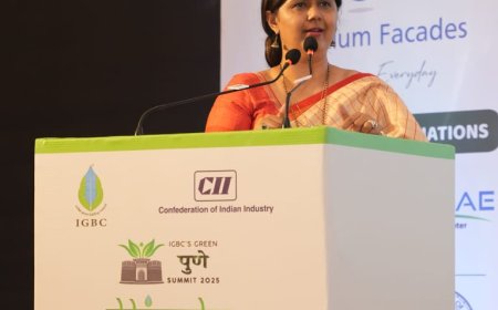 विकासक आणि वास्तुविशारदांनी ग्रीन अँड नेट झिरो बिल्डिंग संकल्पना स्वीकाराव्यात - पर्यावरण, हवामान बदल आणि पशुसंवर्धनमंत्री पंकजा मुंडे 