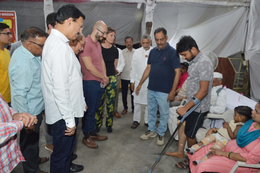 महाराष्ट्रातील १०३ दिव्यांगांना 'दगडूशेठ' च्या वतीने कृत्रिम अवयव