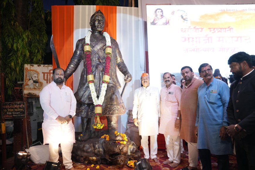 कसबा पेठेत धर्मवीर छत्रपती संभाजी महाराज जन्मोत्सव सोहळा मोठया उत्साहात साजरा