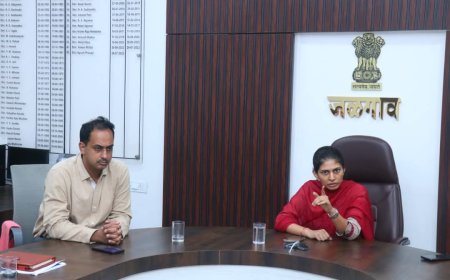 केंद्रीय राज्यमंत्री श्रीमती रक्षाताई खडसे यांच्याकडून कृषी फीडर प्रकल्पाचा आढावा : कामांना गती देण्याचे दिले निर्देश...