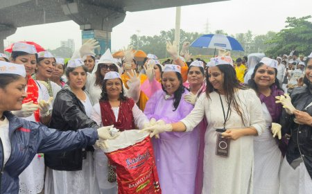 ‘earth’ आणि ‘पिंची’ संस्थांचा स्तुत्य उपक्रम : वारीनंतर भक्ती-शक्ती चौकात स्वच्छता मोहीम