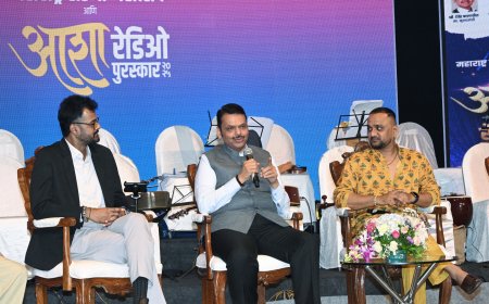 आशा रेडिओ पुरस्कार सोहळ्यात मुख्यमंत्री देवेंद्र फडणवीस यांची प्रकट मुलाखत
