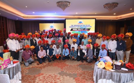 महाराष्ट्र सोलर मॅन्युफॅक्चरर्स असोसिएशनची नवीन कार्यकारणी जाहीर.