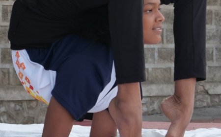 स्वेरीमध्ये अकरावा ‘जागतिक योग दिन’ उत्साहात साजरा