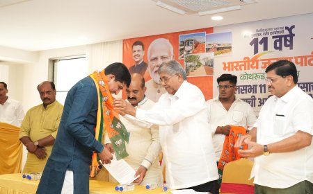 भाजपा कोथरुड मध्य मंडल कार्यकारिणी जाहीर