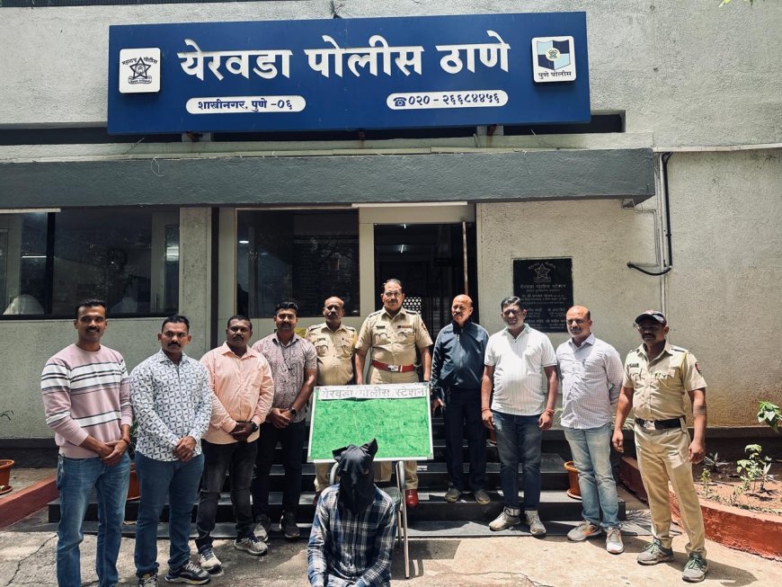 बसमध्ये चोरी करणा-या आरोपीच्या येरवडा पोलीसांनी आवळल्या मुसक्या