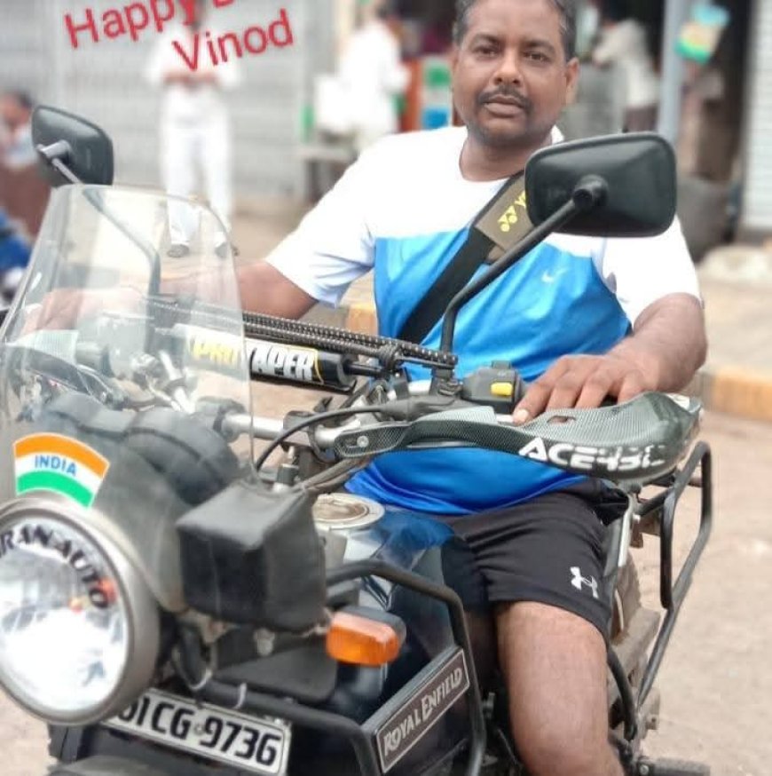 किडनी ट्रान्सप्लांटनंतर देशभर बाइकवर फिरून जनजागृती करणारे विनोद विश्वकर्मा