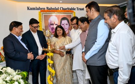 गांधार फाउंडेशनच्या मोफत डायलिसिस सेंटरचे मुख्यमंत्री देवेंद्र फडणवीस यांच्या हस्ते उद्घाटन