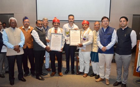 गणपतराव पाटील यांना पर्यावरण ‘जीवनगौरव’ पुरस्कार आणि पद्मश्री प्रा. डॉ. जी डी यादव यांना ‘पर्यावरण भूषण’ पुरस्कार प्रदान