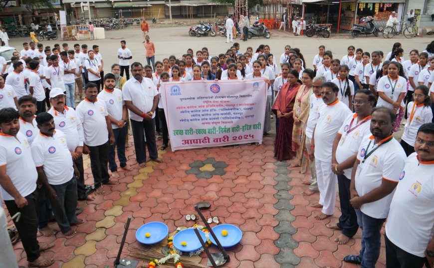 स्वेरीच्या वतीने वारीपुर्व स्वच्छता अभियान उत्साहात संपन्न