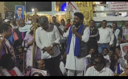 समाजाने संघटित होऊन ख्रिश्चन समुदायाचे नेते श्री राजन नायर यांना आमदार बनवावे: दीपक केदार, ऑल इंडिया पँथर सेना.