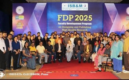 आयएसबीअँडएम पुणे येथे आंतरराष्ट्रीय एफडीपीचे आयोजन