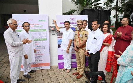 मार्वल दिवा फेज २ सोसायटीला अनोखा उपक्रम तब्बल वीज बिलांवर दरमहा एक लक्ष रुपयांची होणार बचत