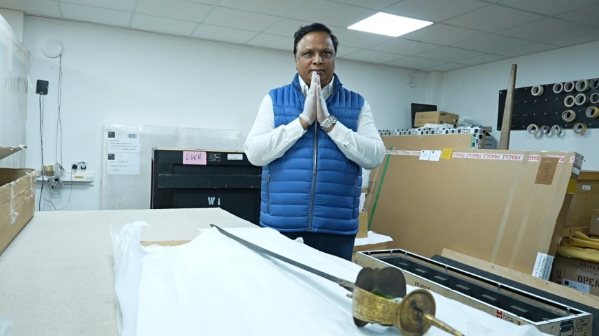 शूर मराठा सरदार रघुजी भोसले यांची ऐतिहासिक तलवार सरकारच्या ताब्यात