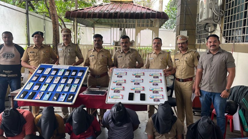 सायबर फसवणुक करण्यासाठी गरीब लोकांचे बँक खात्याचा वापर करणाऱ्या आंतरराज्यीय टोळीला गोवा येथून अटक