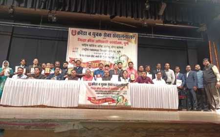 राष्ट्रीय क्रीडा दिनानिमित्त क्रीडा रॅली संपन्न