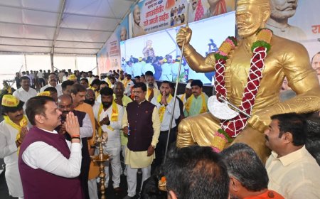 आद्यक्रांतिवीर राजे उमाजी नाईक यांची २३४ व्या जयंती मुख्यमंत्री देवेंद्र फडणवीस यांच्या उपस्थितीत संपन्न_