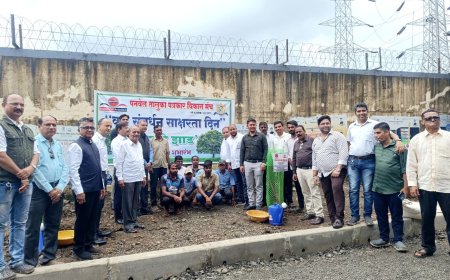 बाप देव मंदिर परिसर, पनवेल येथे वृक्षारोपण