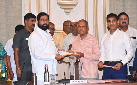 सिडकोच्या बीएमपीसी कामगारांचा ४० वर्षे प्रलंबित असलेला प्रश्न उपमुख्यमंत्री एकनाथ शिंदे यांनी सोडवला