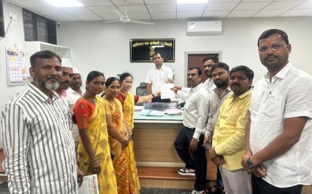 सरपंच संघटनेच्या वतीने शासनास ओला दुष्काळ जाहीर करण्याची मागणी