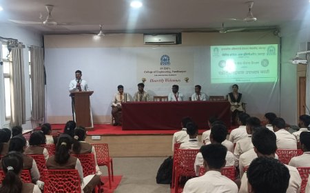 स्वेरीमध्ये पंडित दीनदयाळ उपाध्याय जयंती साजरी