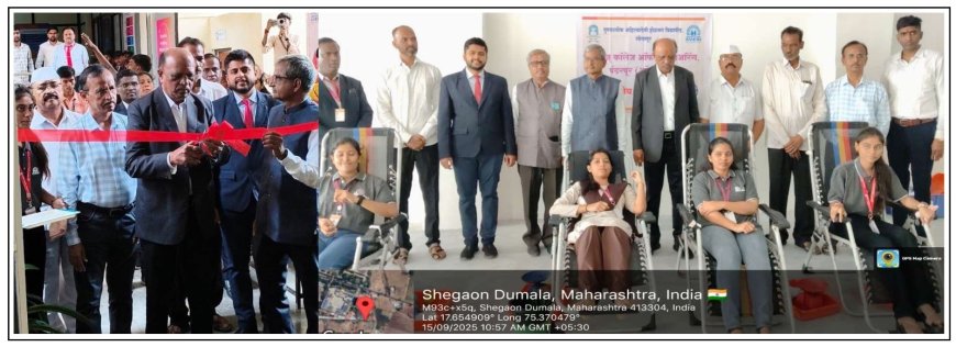 स्वेरीमध्ये रक्तदान शिबिर यशस्वीपणे संपन्न