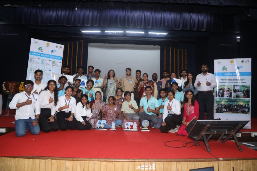 सीओईपी पुणे येथे राज्यस्तरीय पुरस्कार सोहळ्यात तरुण क्लायमेट चॅम्पियन्सचा सन्मान