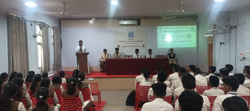 स्वेरीमध्ये पंडित दीनदयाळ उपाध्याय जयंती साजरी